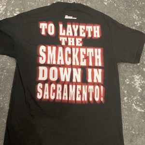 Vintage WWF The Rock Finally Sacramento tee shirt